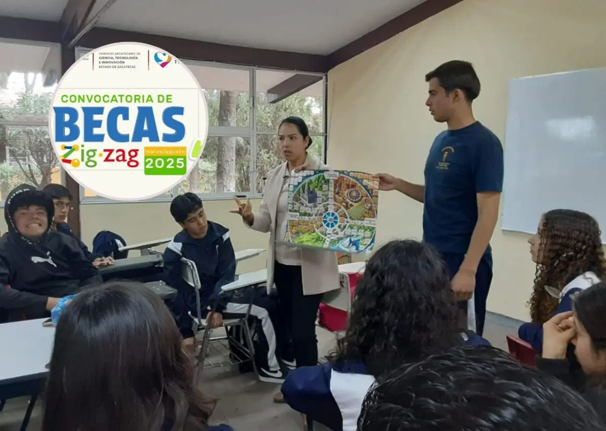 Registro para la Beca Zigzag en Zacatecas 2025. Foto: Cortesía