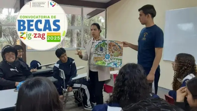 Registro para la Beca Zigzag en Zacatecas 2025. Foto: Cortesía