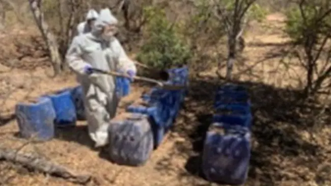 Laboratorios clandestinos en Culiacán y Cosalá.