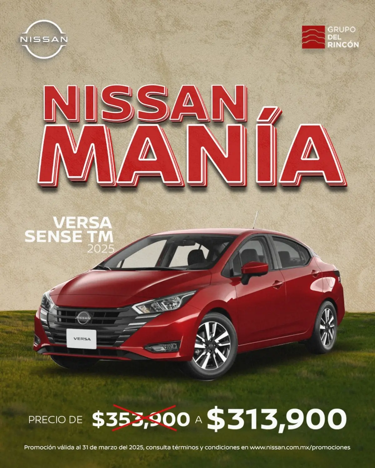 El Nissan Versa 2024 está a precio de liquidación en Culiacán y Guamúchil. Imagen: Nissan