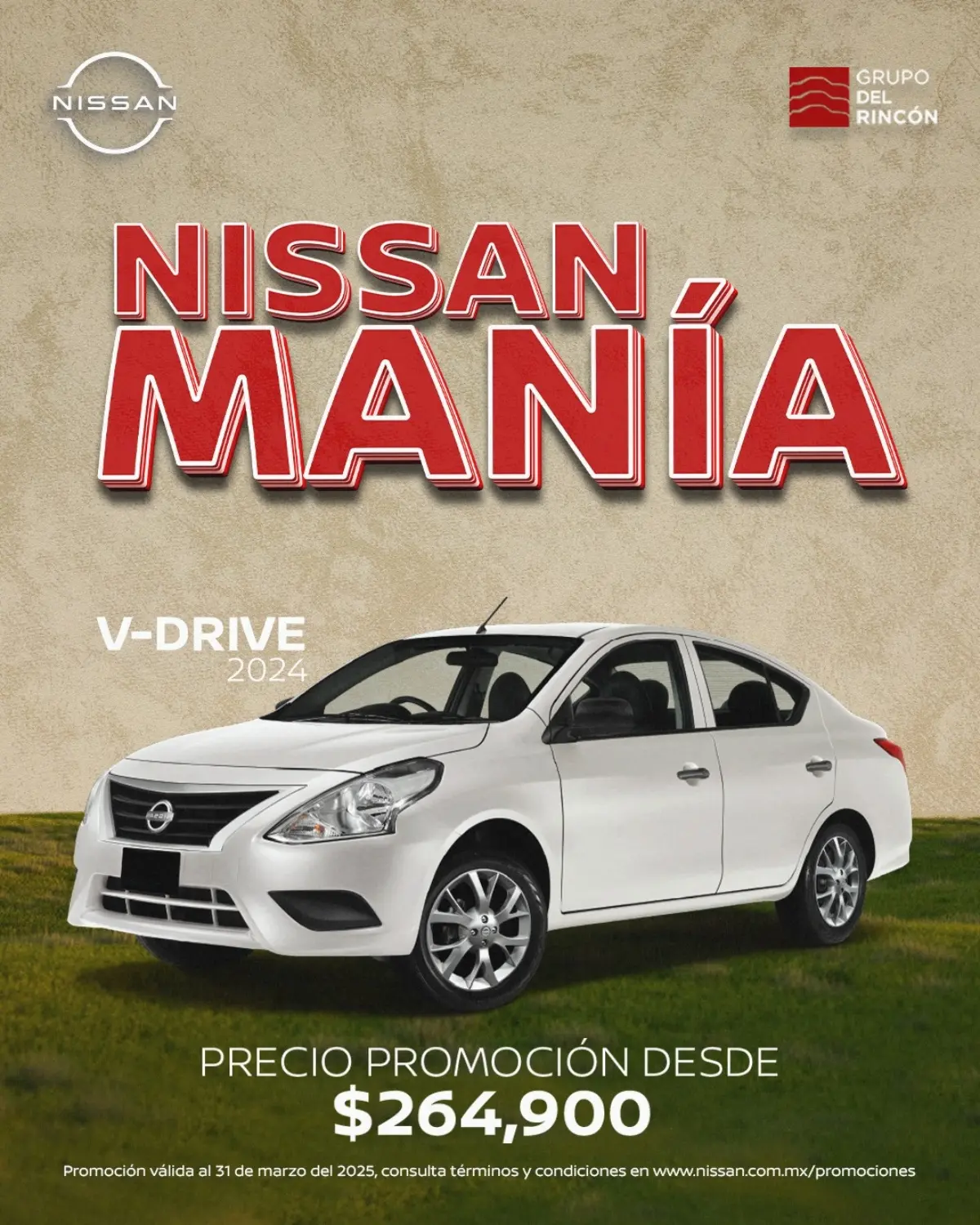El V-Drive 2024 está a precio de remate. Imagen: Nissan