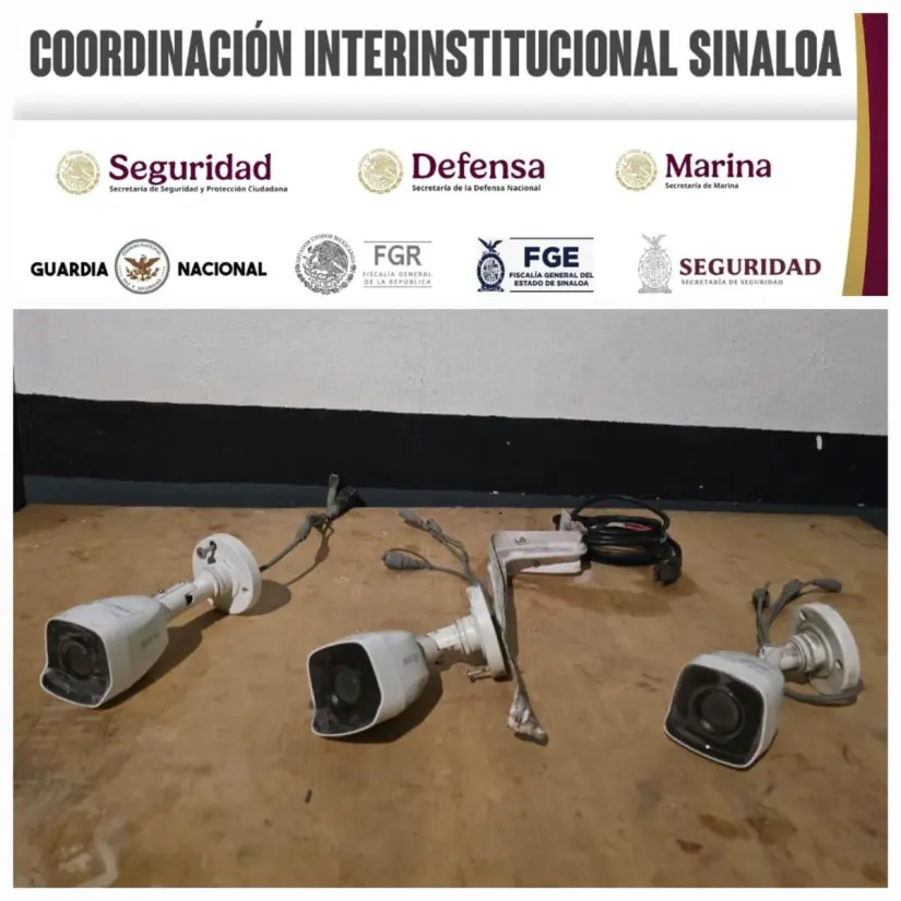 Retiro de cámaras de videovigilancia 