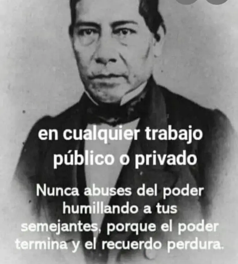 Benito Juárez. Foto: Pinterest.