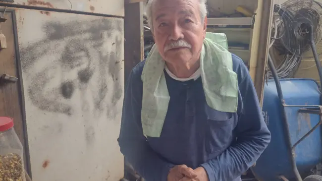Jorge López de la Rocha tiene una vida marcada por el trabajo.