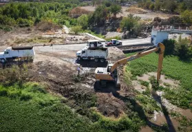 Limpieza en la Presa Derivadora: Culiacán se prepara para la temporada de lluvias