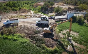 Limpieza en la Presa Derivadora: Culiacán se prepara para la temporada de lluvias