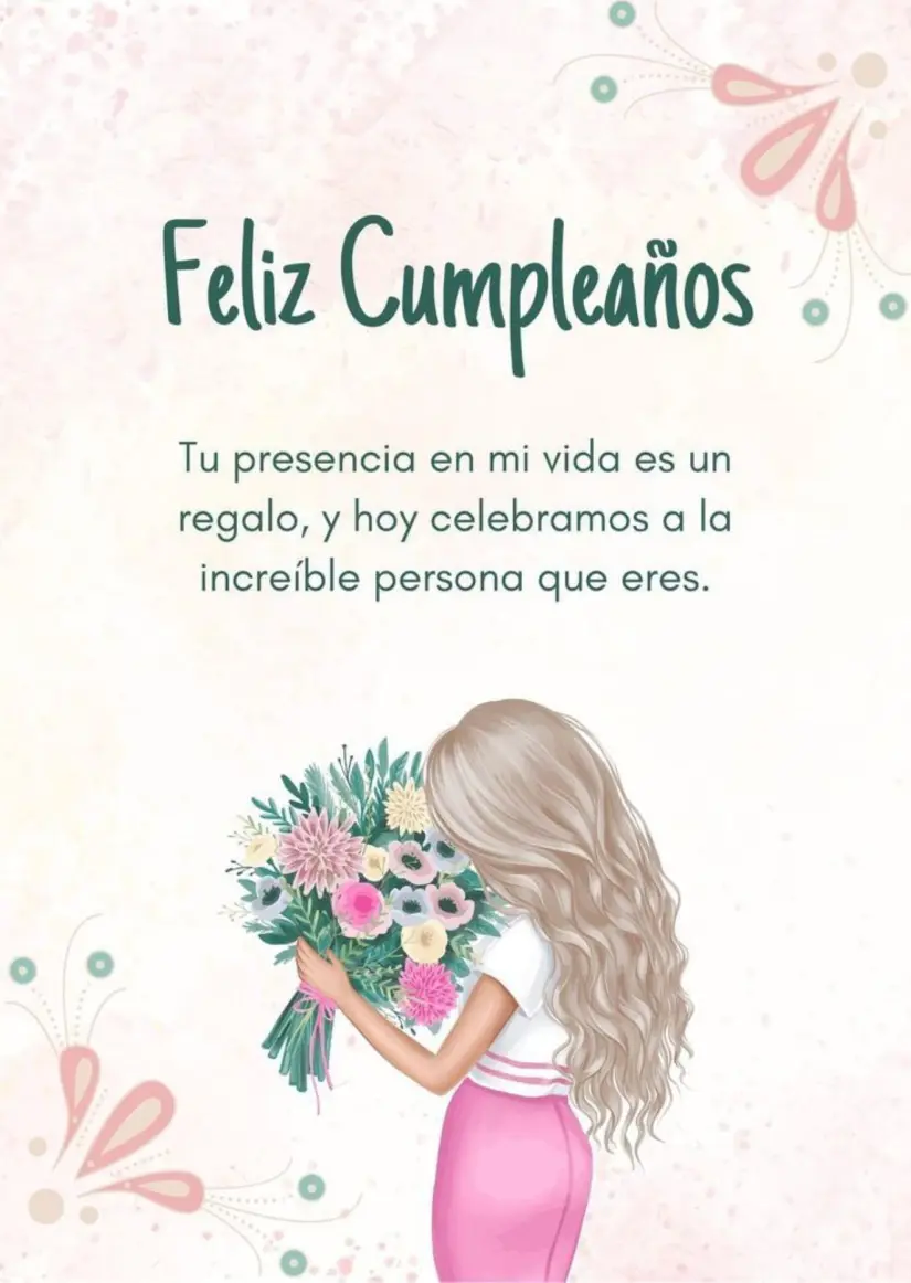 Mensajes bonitos de cumpleaños. Foto: Pinterest