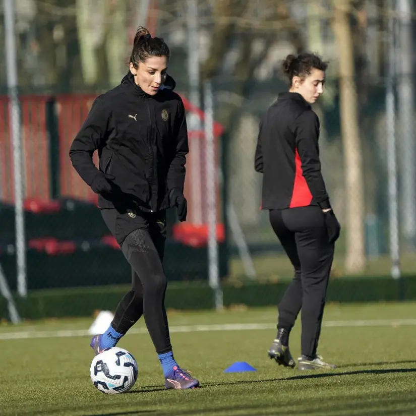 Jugadora de futbol Nadia Nadim. Foto: Facebook Nadia Nadim