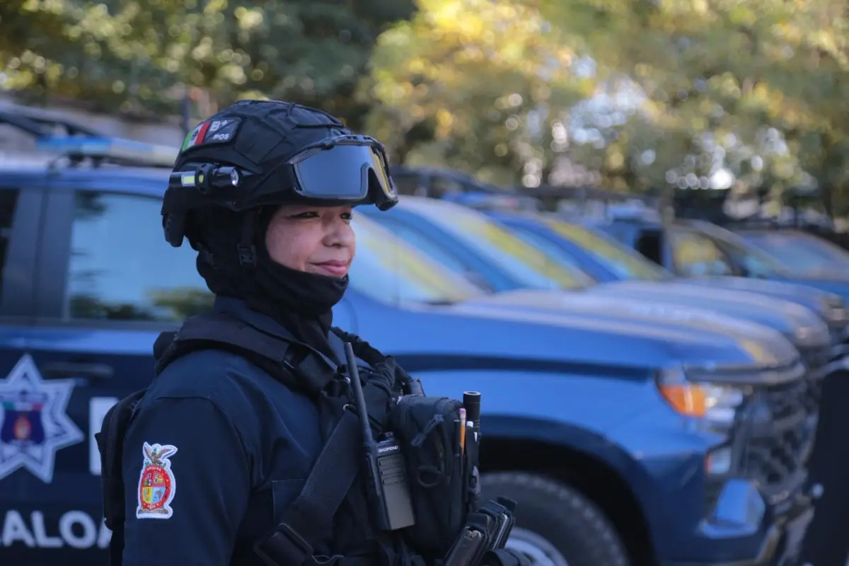 La nueva unidad de la Policía Estatal de Sinaloa estará brindando apoyo a la Guardia Nacional. Foto temática: SSP