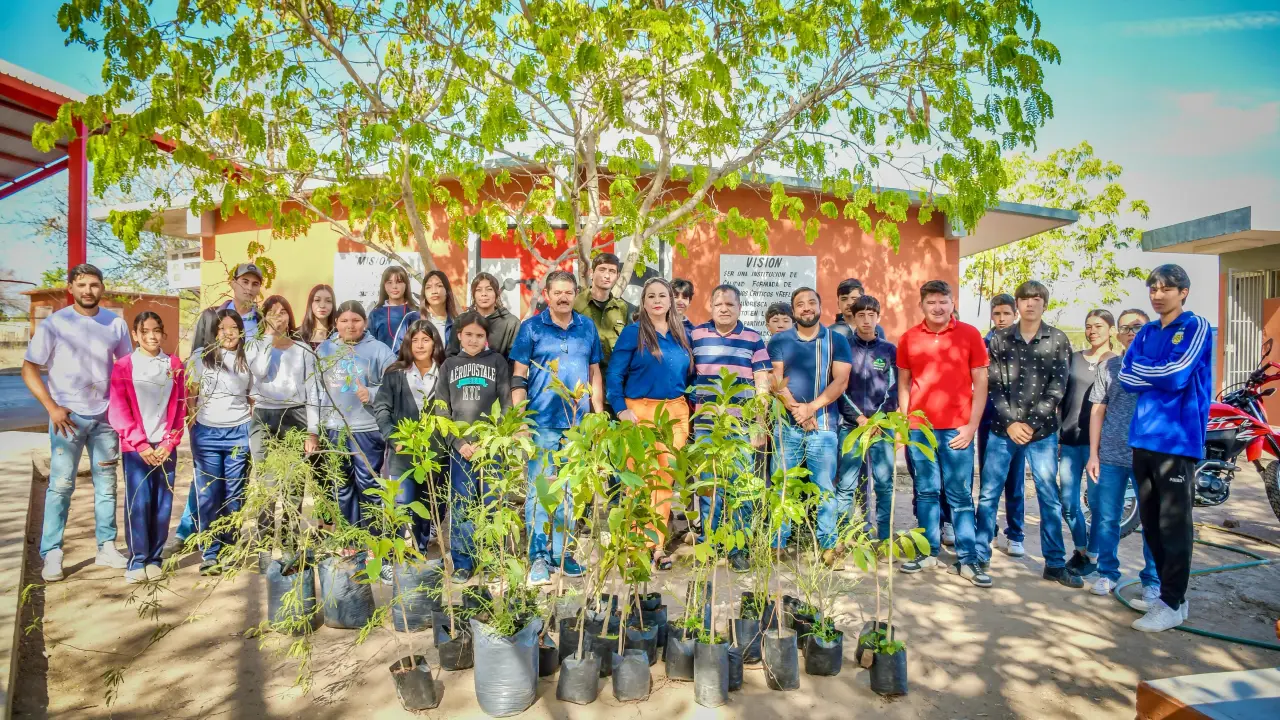 Jornada de reforestación en Ciénega de Casal. Foto: cortesía