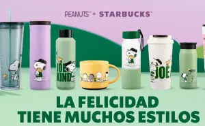 Starbucks x Peanuts: Conoce la bebida edición limitada y coleccionables de Snoopy