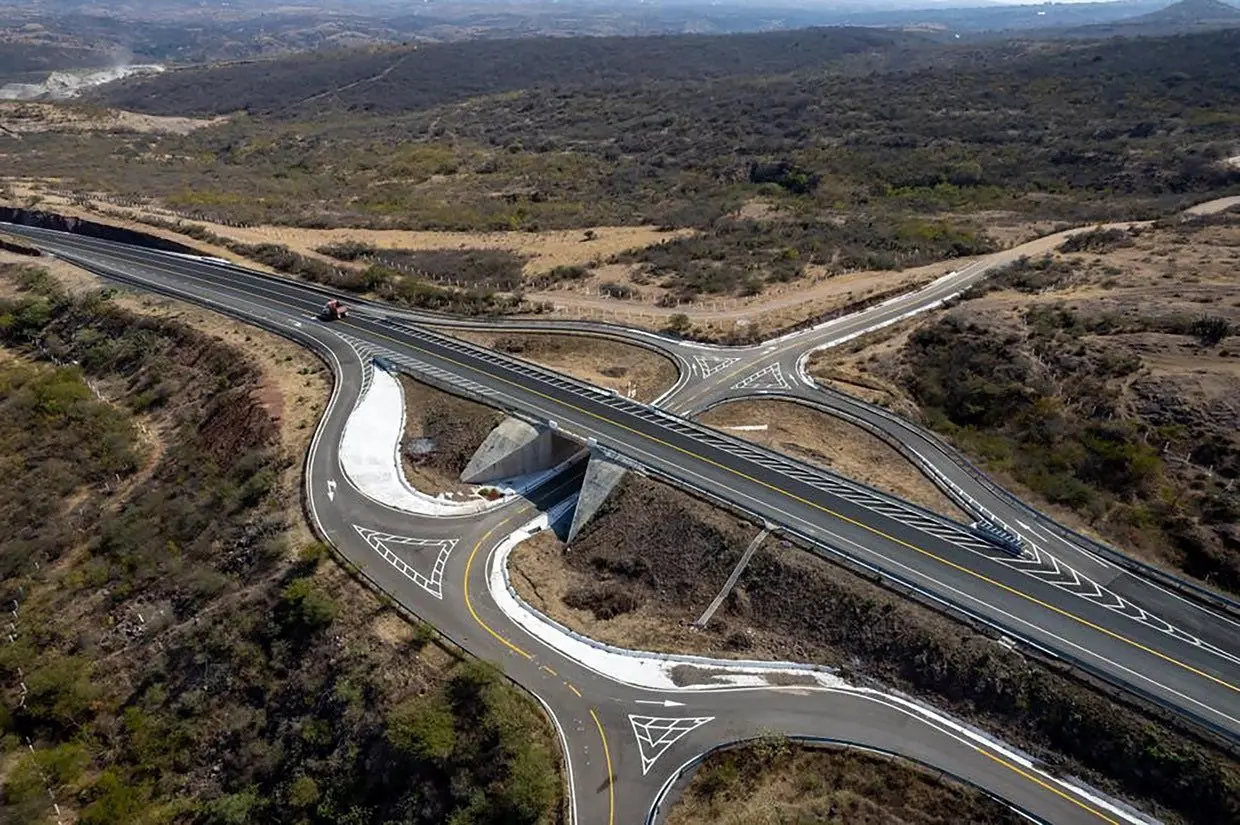 Disfruta de tu viaje llegando a tiempo utilizando la nueva carretera. Foto: Gob. de México