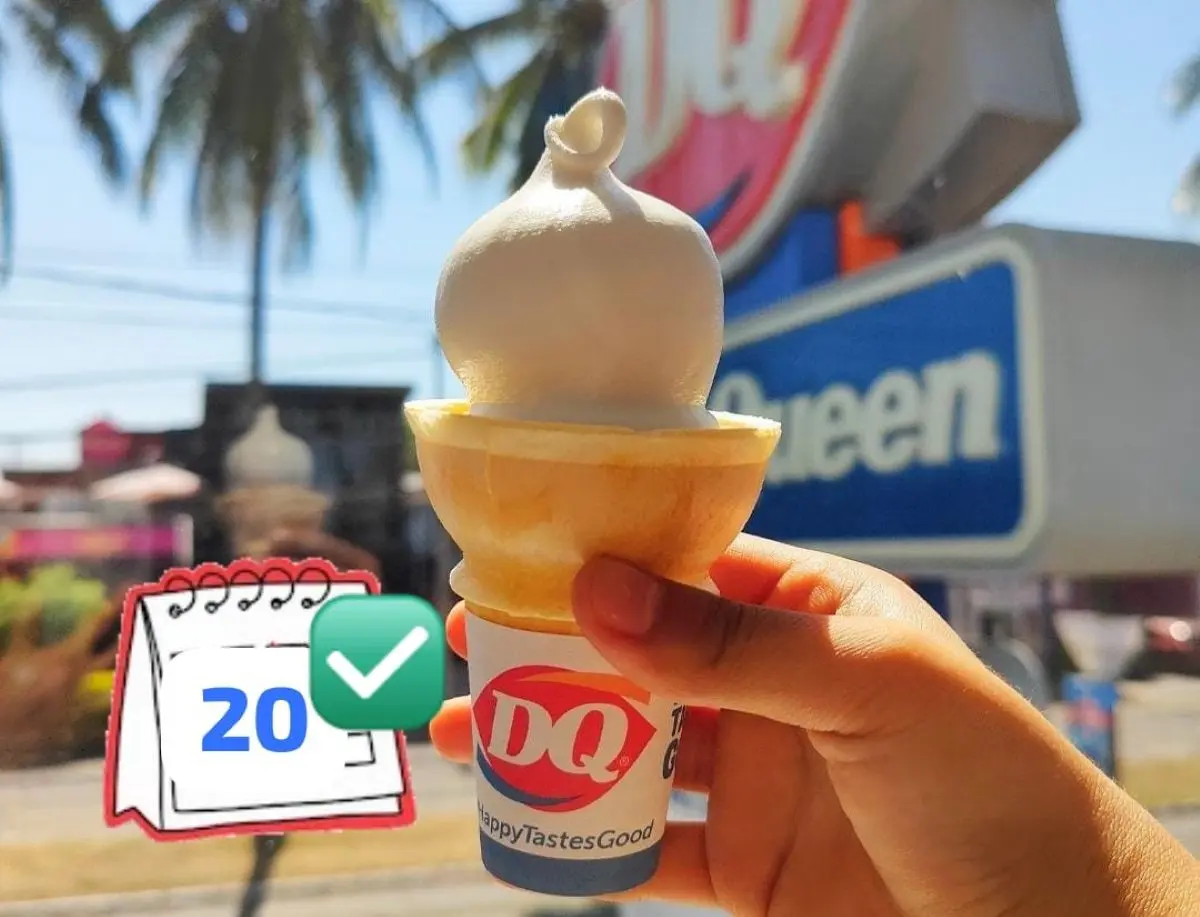 Aprovecha el Día del Cono Gratis en Dairy Queen. Foto: Cortesía