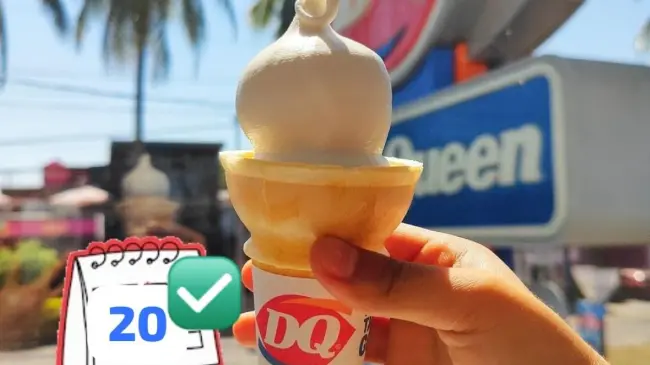 Aprovecha el Día del Cono Gratis en Dairy Queen. Foto: Cortesía