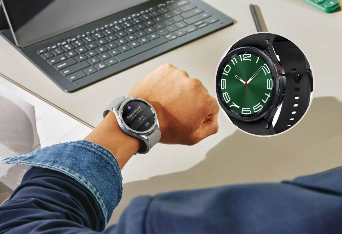 Samsung Galaxy Watch6 Classic con certificación de resistencia al agua. Foto: Cortesía