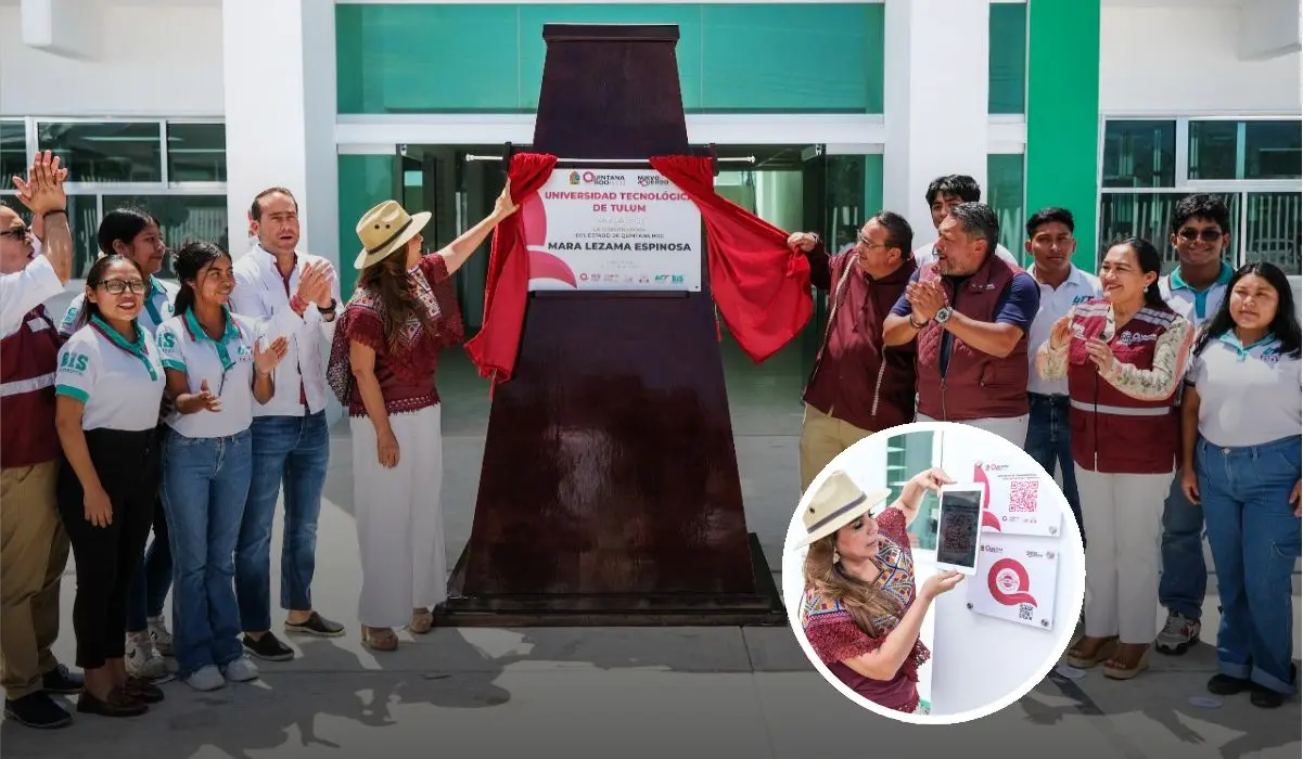 Inauguración de la primera institución de educación superior de la Universidad Tecnológico de Tulum en Quintana Roo