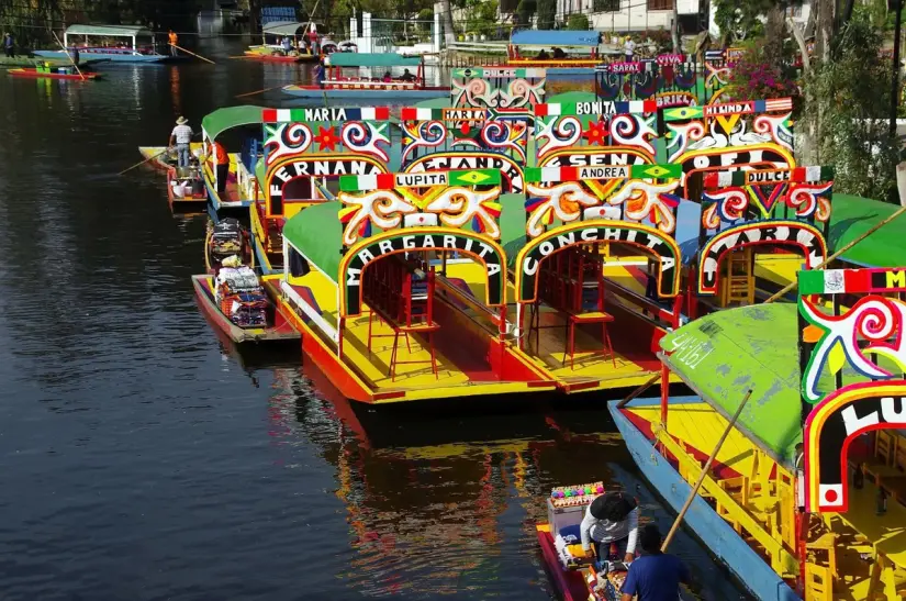 Xochimilco, en CDMX. Foto: Pixabay. 