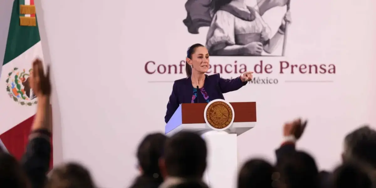 Claudia Sheinbaum. Foto. Mañanera del Pueblo.