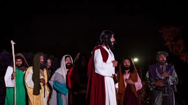 Estos son los detalles de la Pasión de Cristo en Iztapalapa. Foto: Facebook Soy Iztapalapa.