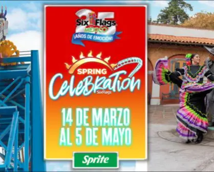 Six Flags México cumple 25 años y lo festeja a lo grande con Spring Celebration