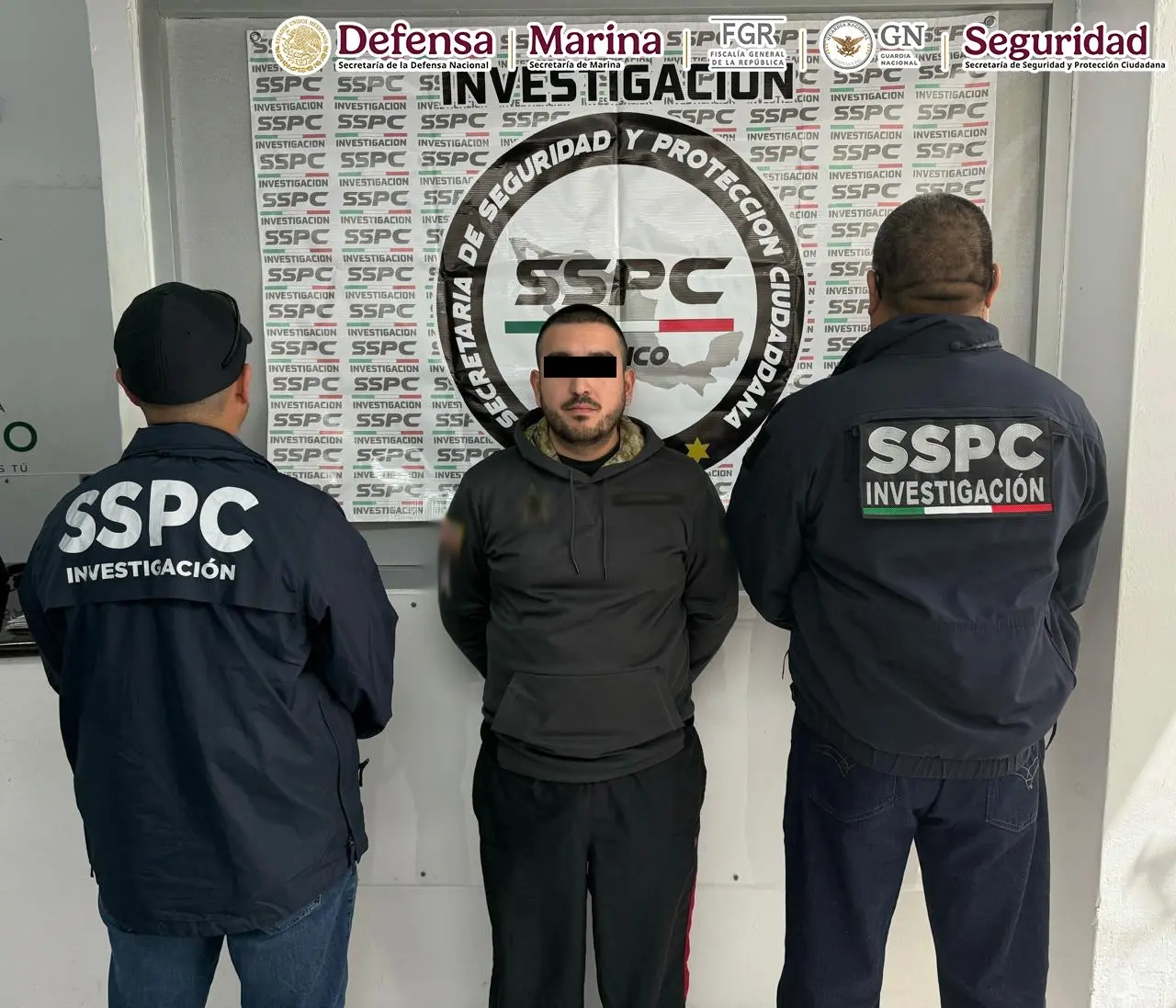 El detenido es requerido por la Corte del Distrito de Southern Texas, Estados Unidos. Foto: Cortesía