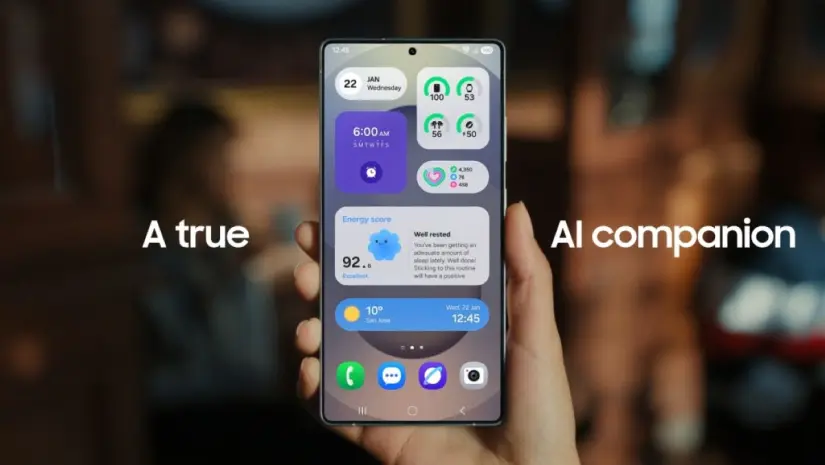 La nueva interfaz One UI 7 de Samsung Foto Cortesía