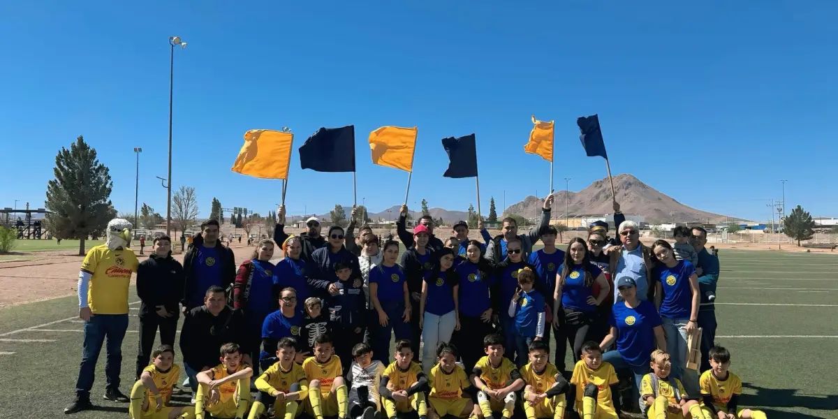 Los jugadores del Nido Águila participaron en la Apple Cup.