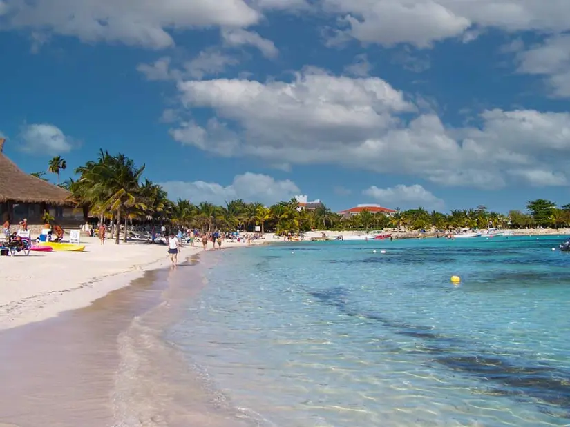 Playa Akumal, en Playa del Carmen. Foto: Turismo México. 