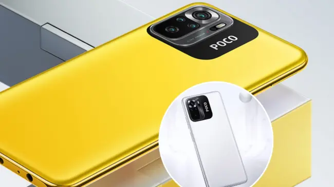 Celular Xiaomi Poco M5s con altavoces duales. Foto: Cortesía