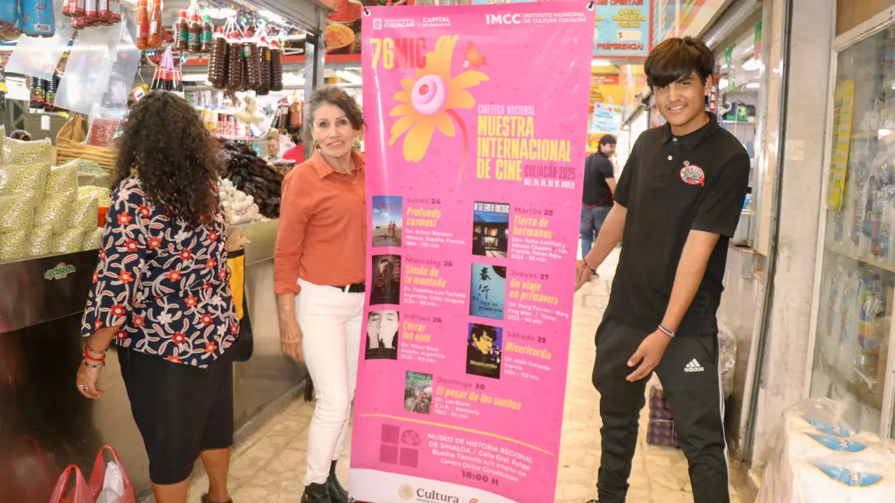 ¡Cine gratuito en Culiacán! Vive la 76º Muestra Internacional de Cine Cineteca Nacional. Foto: IMCC