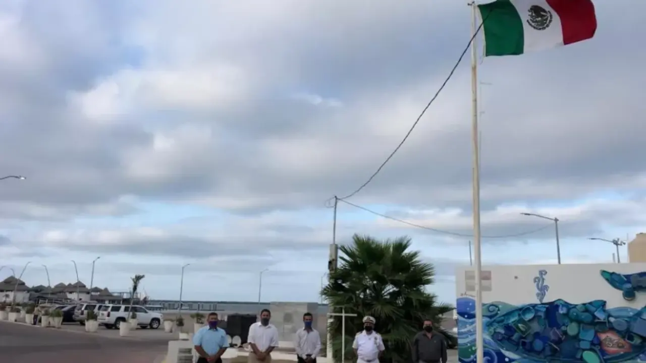 Con sencillo evento conmemoran el Día de la Marina en Navolato