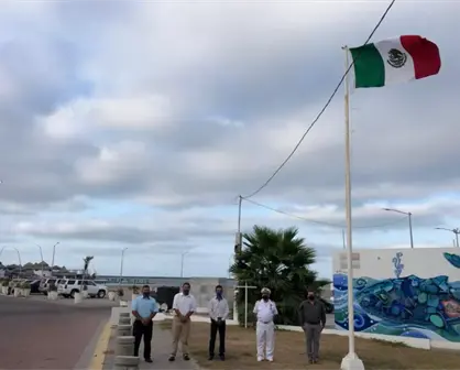 Con sencillo evento conmemoran el Día de la Marina en Navolato