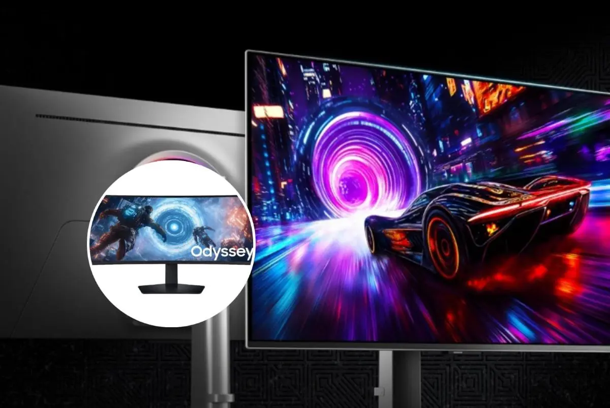 Llegan los nuevos monitores de juego Odyssey de Samsung. Foto: Cortesía