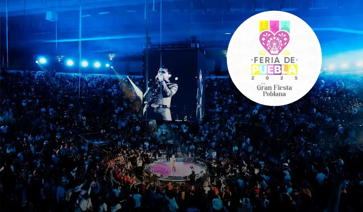 Estos son los detalles de los artistas en la Feria de Puebla 2025. Foto: Facebook Feria de Puebla.