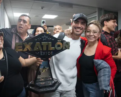 Con banda y porras, Culiacán recibe a Mario Mono Osuna, campeón de Exatlón México 2025