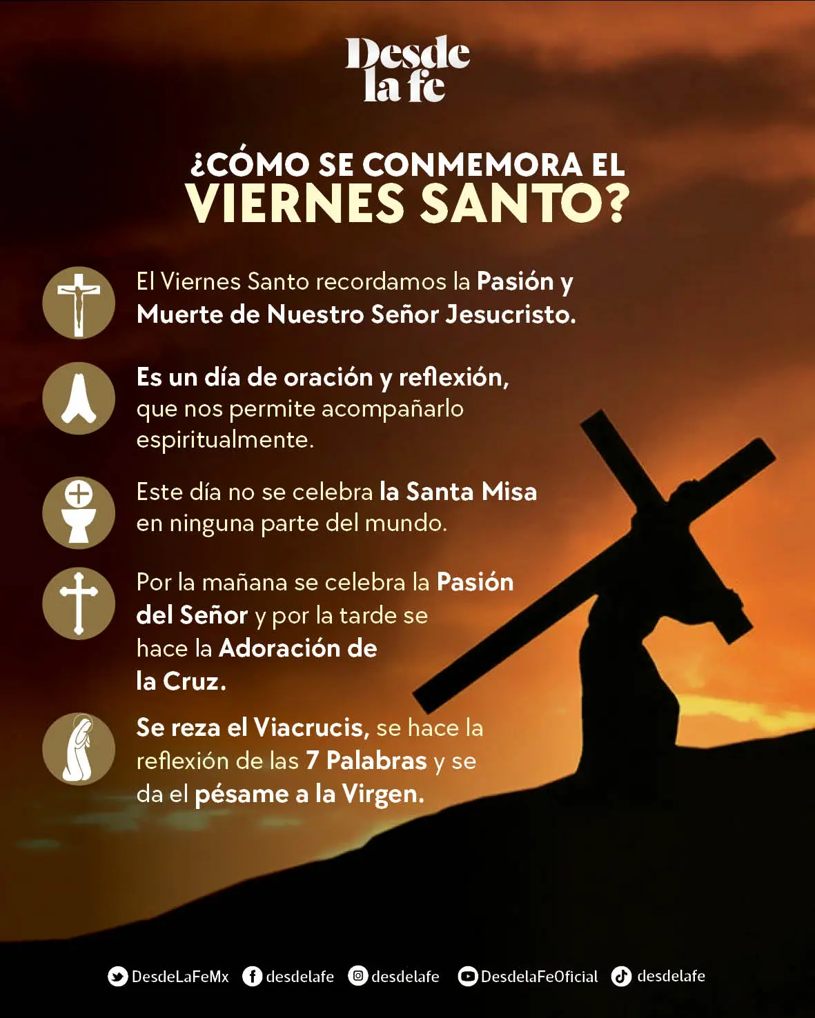 Conmemoración del viernes Santo