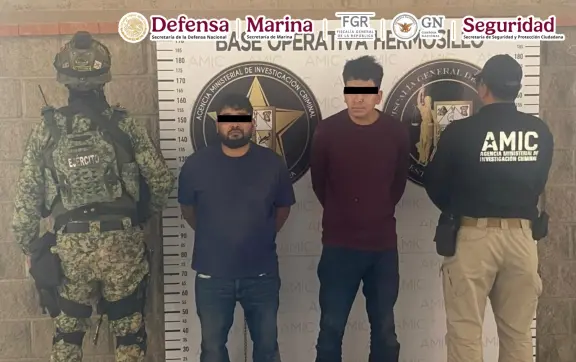 Autoridades federales detienen en Sonora a Salu Francisco "N"; era buscado por Estados Unidos