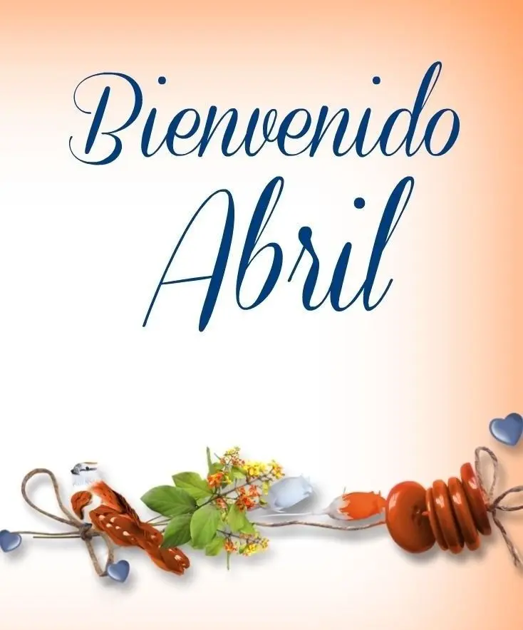 Portadas para recibir el mes de abril