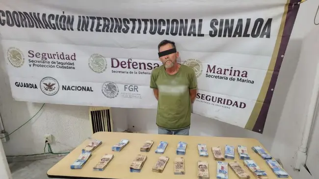 Desmantelan operación criminal en San Ignacio: decomisan marihuana, explosivos y dinero en efectivo.