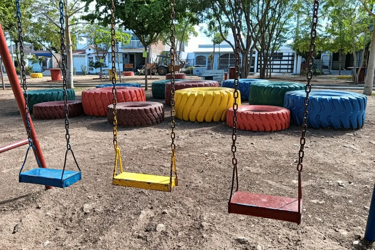 Mayté Olivas, presidenta del comité vecinal, es la principal impulsora de las mejoras del Parque Nakayama.