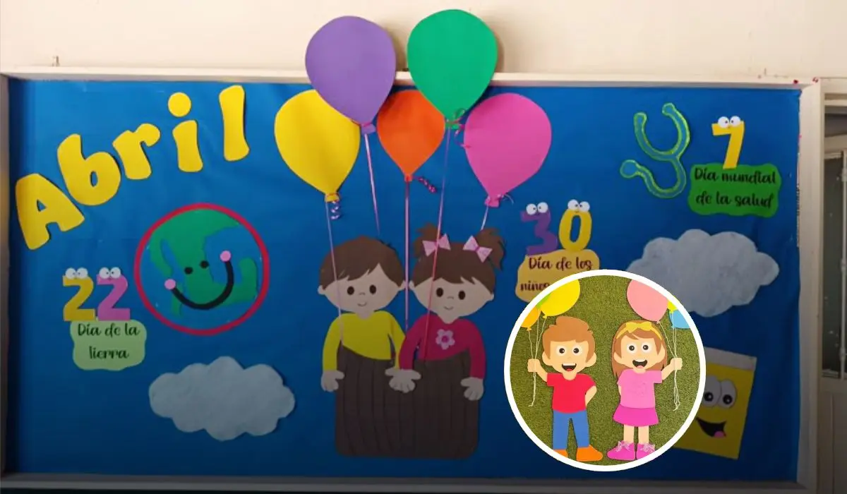 Ideas de como hacer un periódico mural del mes de abril