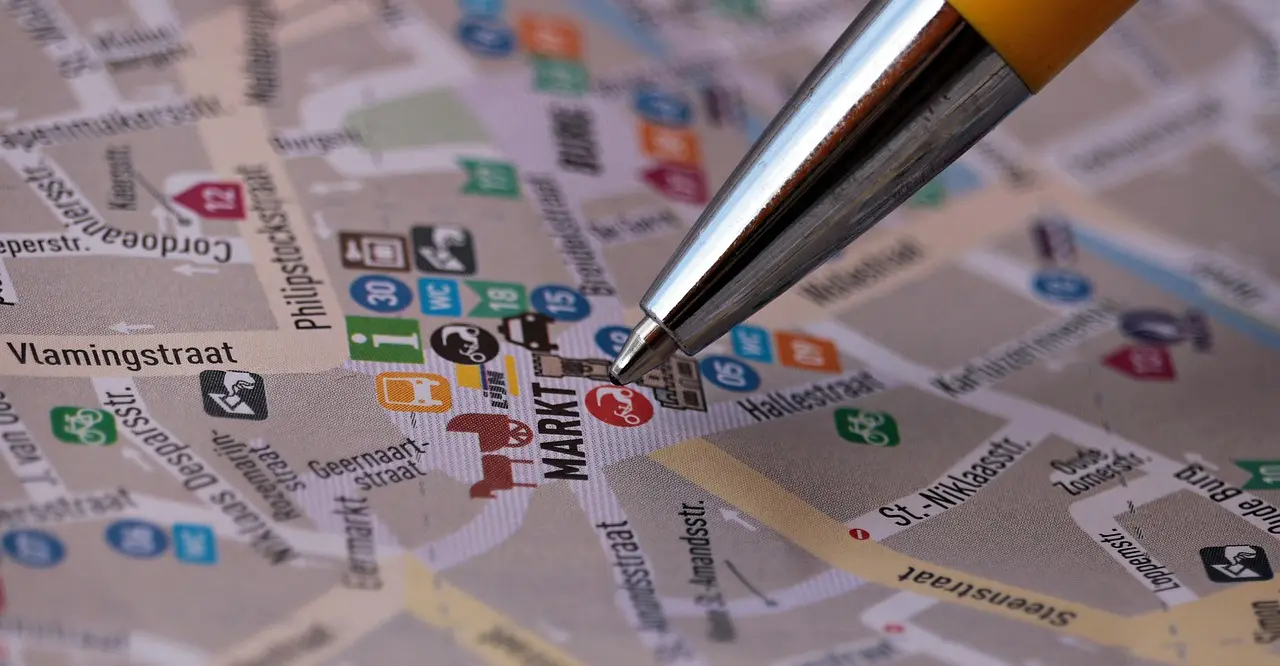 Mapa de calles. Imagen. Pixabay