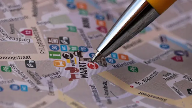 Mapa de calles. Imagen. Pixabay