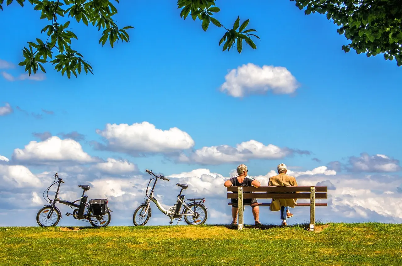 Encontrando la paz en un parque. Foto. Pixabay.
