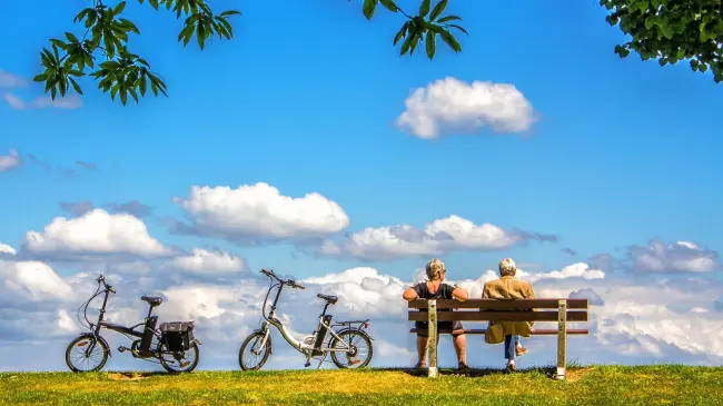 Encontrando la paz en un parque. Foto. Pixabay.