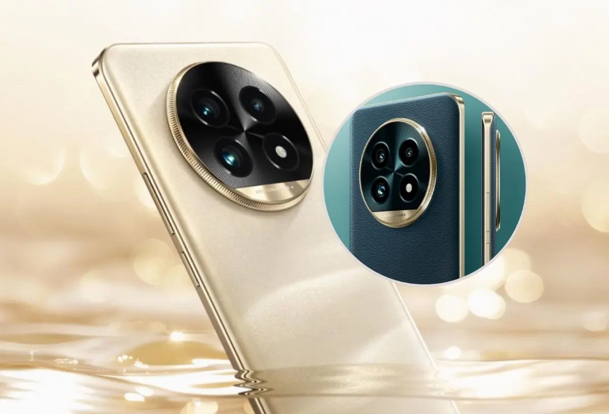 Realme 13 Pro Plus con diseño de lujo. Foto: Cortesía