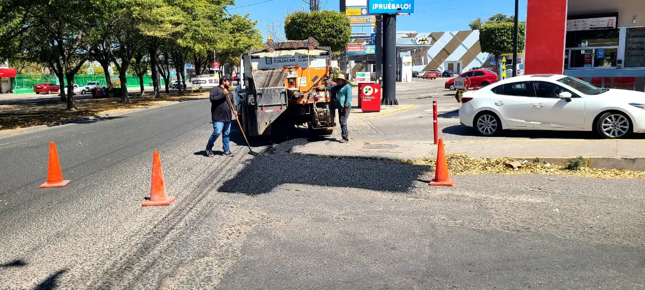 Cierra con éxito el reencarpetado en La Chilla y continúan más obras en Culiacán.