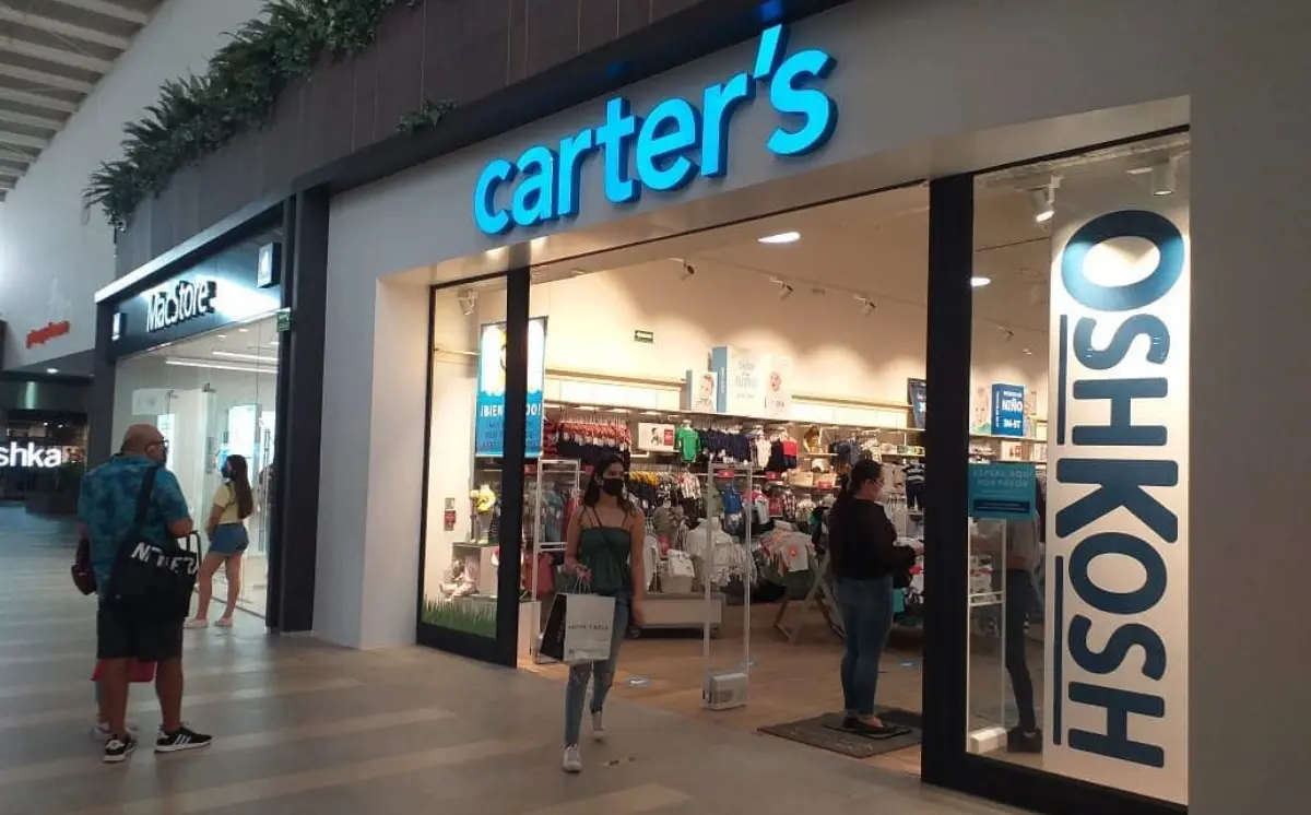 Carters es muy conocida por su variedad de opciones en moda infantil. Foto temática: Cortesía