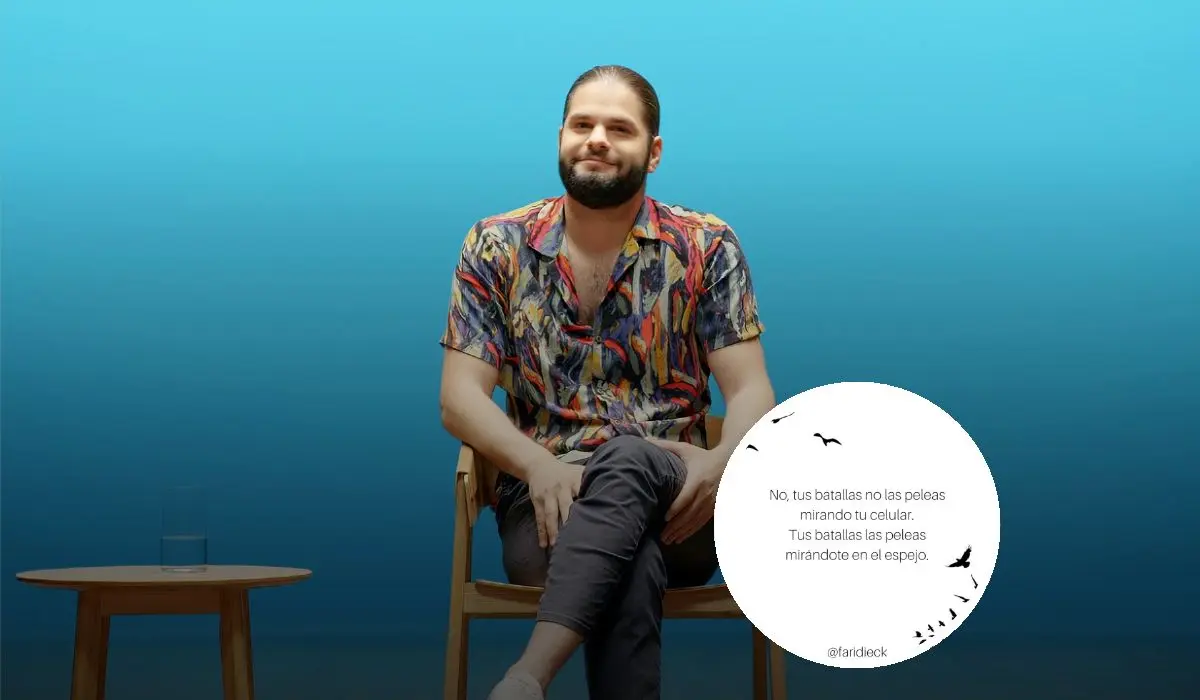 Frases para reflexionar dichas por Farid Dieck