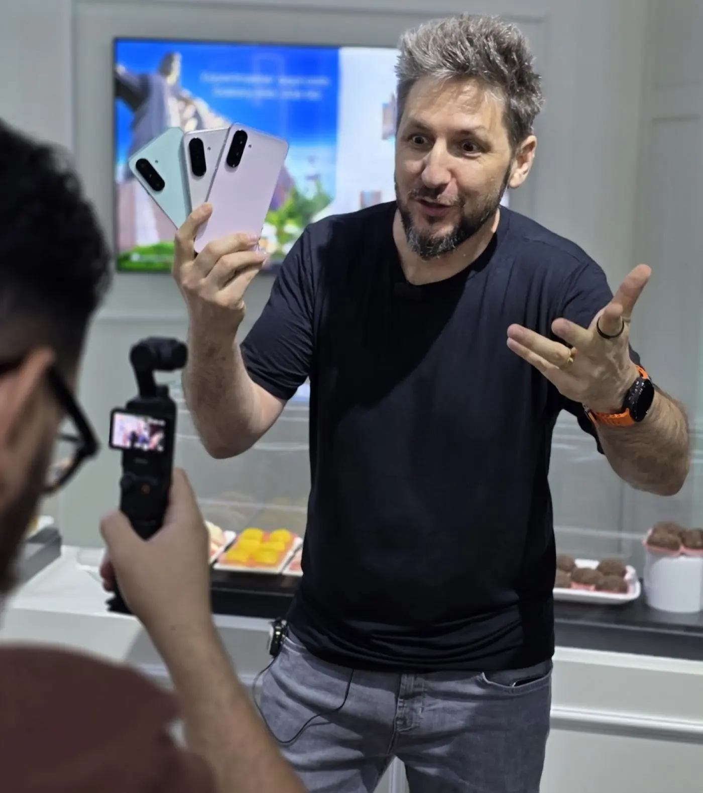 Más herramientas en la serie Galaxy A de Samsung. Foto: Cortesía